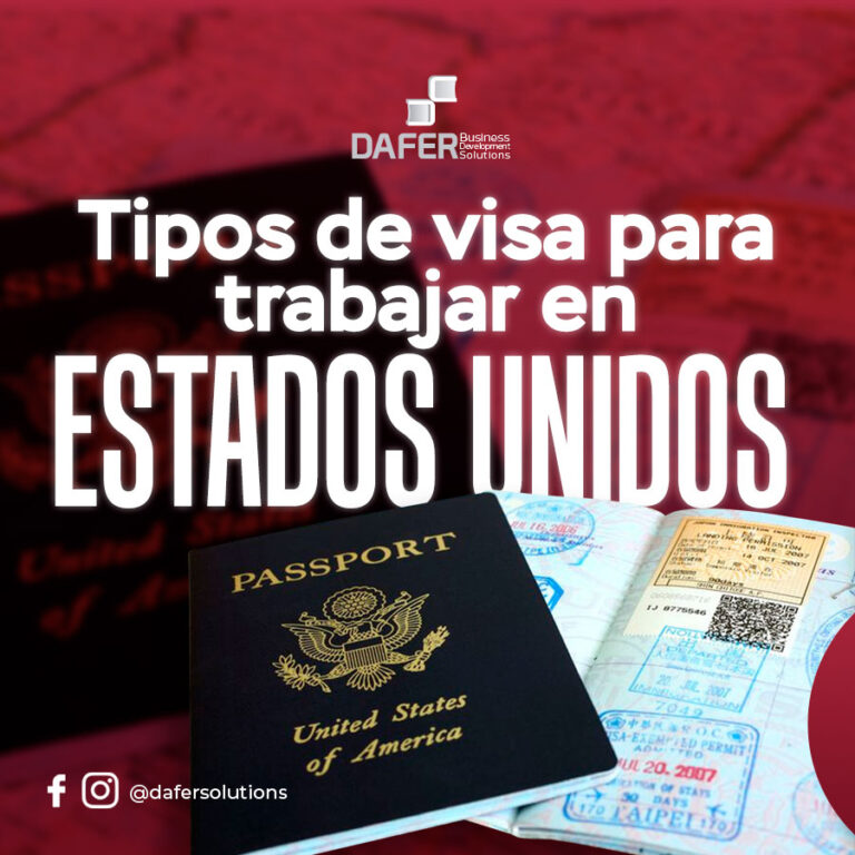 Tipos de Visa para Trabajar en Estados Unidos