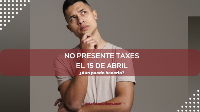 impuestos fecha limite