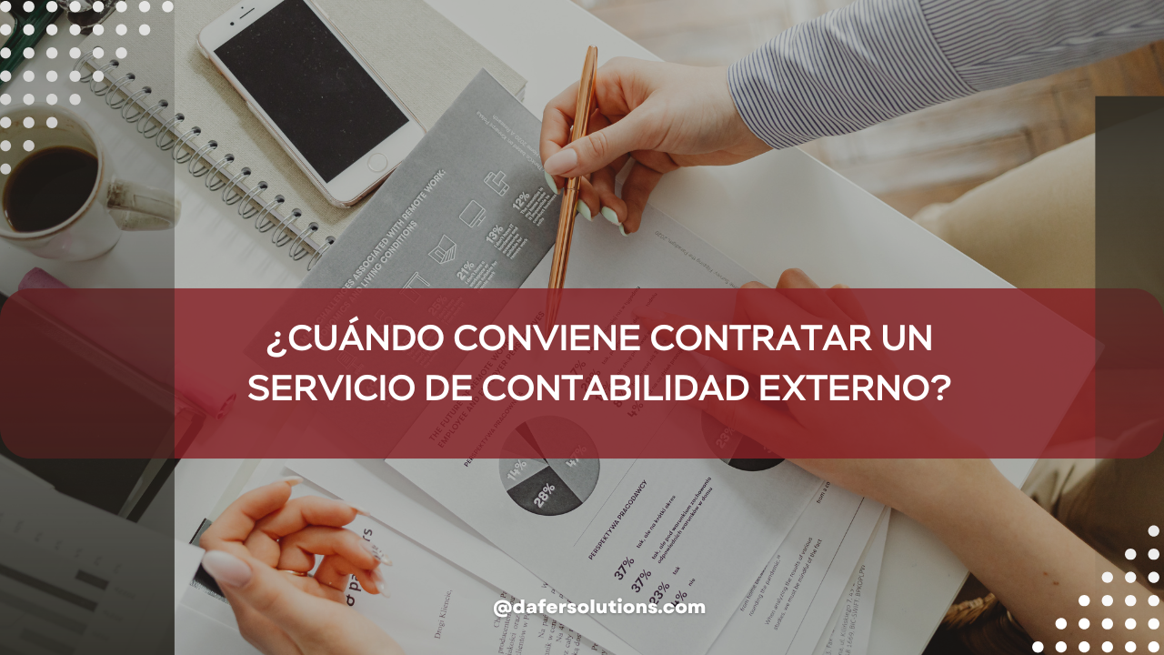 Cuándo contratar un servicio contable